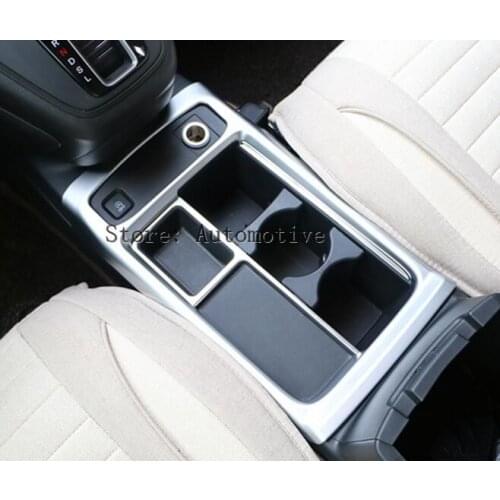 Hot For Honda CRV CR-V 2015 2016 car garnish cover detector trims ABS chrome stick interior gear box cup holder frame hood 1pcs
