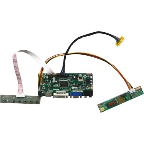 M.NT68676.2A Universal LCD Controller Board HDMI DVI VGA DIY Kit For 17inch 1400x900 B170PW02 2CCFL LVDS Monitor Replacement