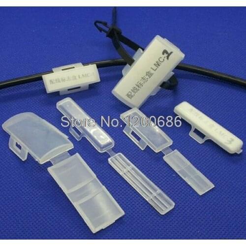 LMC-2 Cable Labels Wire Markers and Label box waterproof cable wire harness marking box
