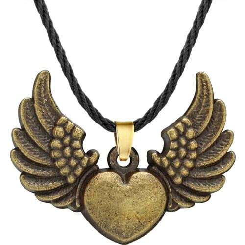 Vintage Mens Viking Necklace Alloy Material Pirate Wing Necklace Holiday Gift Fashion Necklace 2020