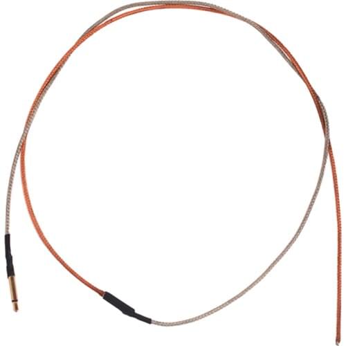 1 Transducer Piezo Pickup Soft Red Bronze w/ 2.5 Plug for Zither Guitar Accs