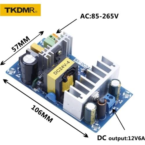 Power Supply Module Board Switch AC-DC Switch Power Supply Board AC100-240V to DC 5V12V 15V 24V 36V 48V 1A 2A 3A 4A 5A 6A7A8A 9A
