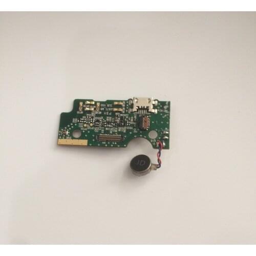 Used USB Plug Charge Board + Vibration Motor Repair Replacement Accessories For Elephone M2 Free Shipping + Tracking Number
