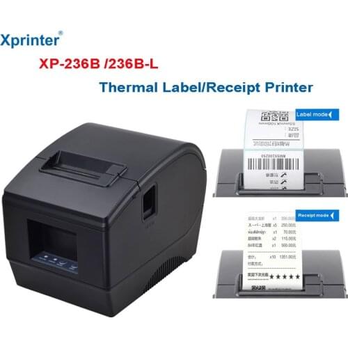 20-60mm barcode printer sticker printer 58mm receipt printer POS printer Qr code the non-drying label printer