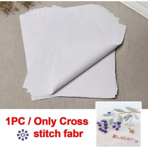 Painting Cross Stitch Fabric Cotton And Linen Needlework Home Use Modern Art Handmade DIY Craft Embroidery Supplies Cloth