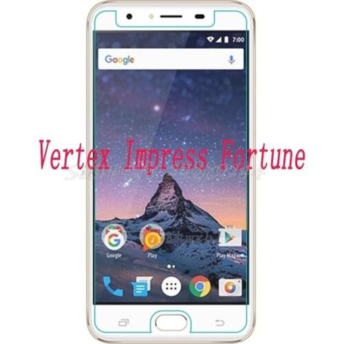 2PCS NEW Screen Protector mobile phone For Vertex Impress Fortune 9H Tempered Glass Film Protective Screen Cover