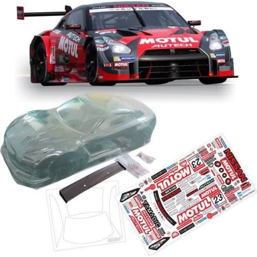 1/10 GTR Clear Body for 1/10 Kyosho Tamiya HPI HSP car 200MM