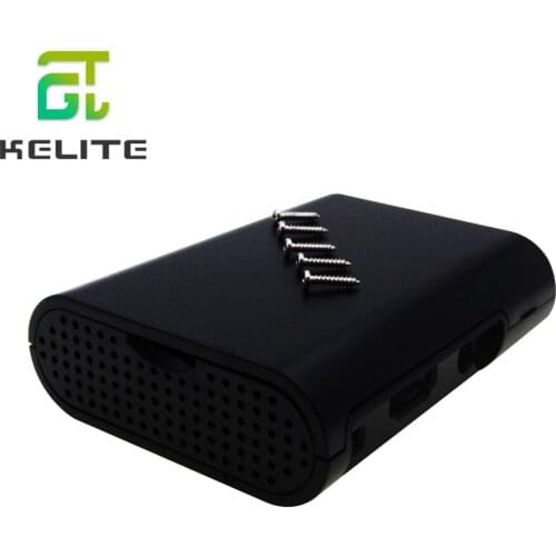 10pcs Raspberry Pi 3 Model B Plus & Raspberry Pi 3 2 Black Case Cover Shell Enclosure Box ABS box