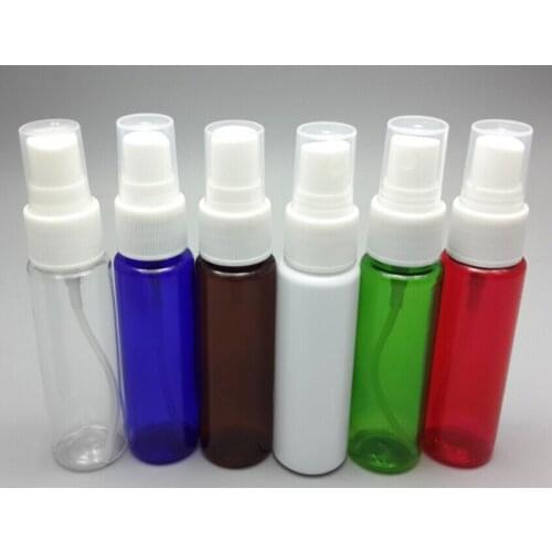2017 NEw Hot 200pcs Plastic Transparent 30ml Small Empty Spray Bottle Refillable Bottle