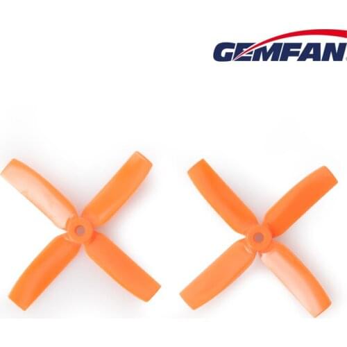 New ! 4Pair/8PCS Gemfan Propeller 4*4*4 4040 Bullnose 4 Blade Props for MiniQuad FPV Mini Copter Quadcopter Plastic RC Accessory
