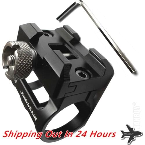 NITECORE GM02 Flashlight Accessories ALUMINIUM ALLOY Gun Mount Suitable for P30 MT40GT MT20C MH27UV MH20C MH10 SRT7 MT26 MH25GT