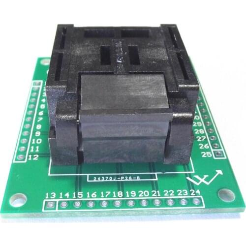 FPQ-48-0.5-06 QFP48 Adapter Test Seat Burning Seat Programming Seat LQFP48 with Board
