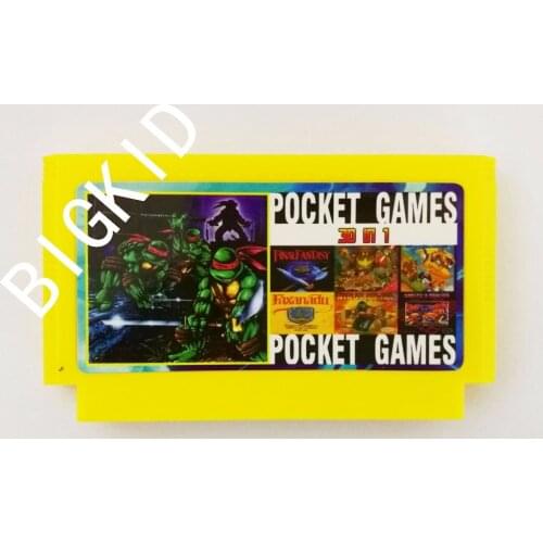 30 in 1 No repeat 8 bit FC60Pins Game Cartridge