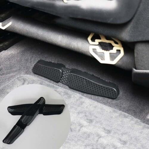 Car Under Seat Air Conditioning Vent Outlet Cover Grill Heat Floor Net For AUDI A3 SEAT LEON MK3 2013 2014 2015 2016 2017 2018