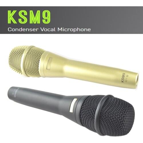 Ksm9 microphone Grade A Super-cardioid wired dynamic professional vocal micro KSM9HS Handheld Mic For Karaoke Studio Recording