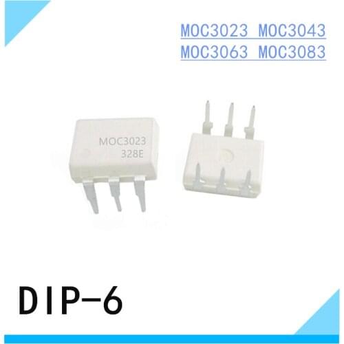 MOC3023 MOC3043 MOC3063 MOC3083 DIP6 10PCS/LOT