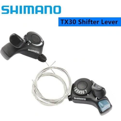 Shimano TOURNEY SL TX30 Shifter 3X6s 3X7s 18 Speed 21 Speed MTB Mountain Bike Bicycle Thumb Gear Shift Lever Set