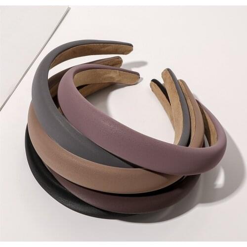 Fashion Headbands for Women Hair Hoop Elegant Colorful Solid Color Cortex Headband Hair Band Girls Hair Accessories Bezel New