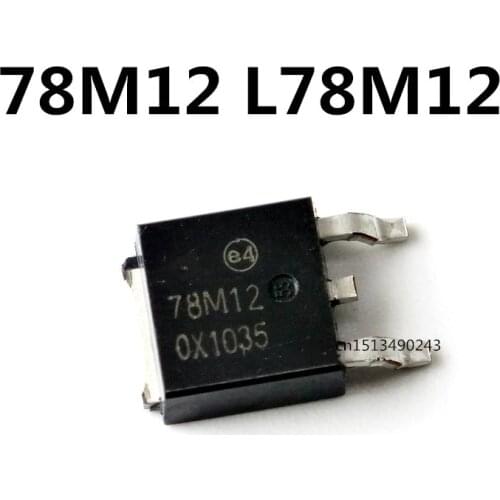 Original 5pcs/ L78M12 78M12 L78M12CDT TO-252 12V/0.5A