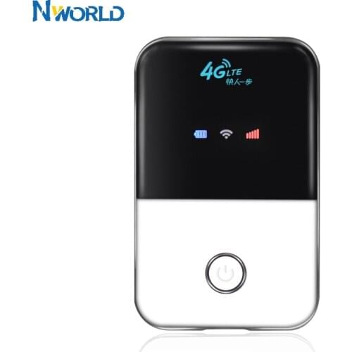 Portable WIFI Router 4G Pocket Mini Unlock Wifi 4G LTE WI-FI Extend Amplifier Long Range Repeater Wi-Fi Signal Booster Mobile