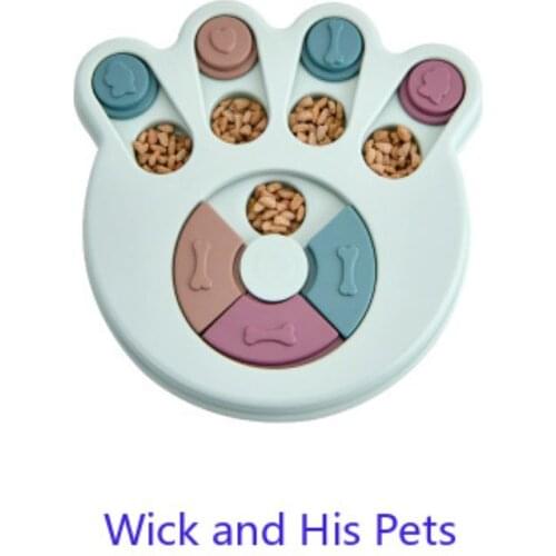 Dog Food Turntable Eating Anti-food Slow Food Bowl Dog Bowl Supplies Pet Toy Dog Accessories Dogs Pets Accessories for Cats Dogs