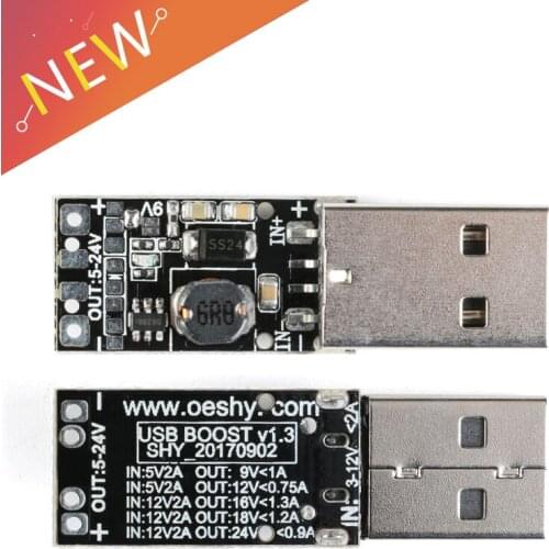 8W USB DC 5V to 12V Step up Regulator Power Supply Module 5V to 12V 9V Step-up Converter Boost Module Electronic DIY Board