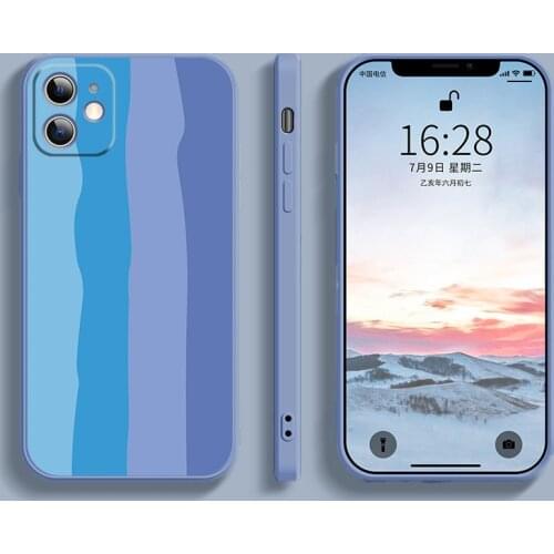 Csaing Vivo Art Rainbow Phone Case For Y91C Y95 Y91 V15PRO Y7S IQ0ONEO Y5s Y19 IQOONEO S1 pro Y52s Shockproof soft silicon shell