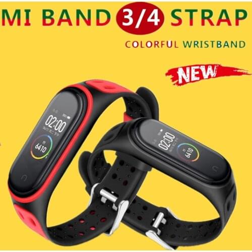Clear Mi Band 4 3 Strap Wrist Strap For Xiaomi Mi Band 3 4 Bracelet Silicone Mi band 3 4 NFC Accessories Smart Mi band4 mi band3