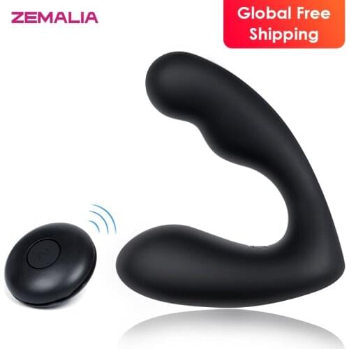 Zemalia Ace Adult Silicone Anal Plug Vibrators Sex Erotic Toys for Man Prostate Massager Remote Control Butt Plug For Men Gay