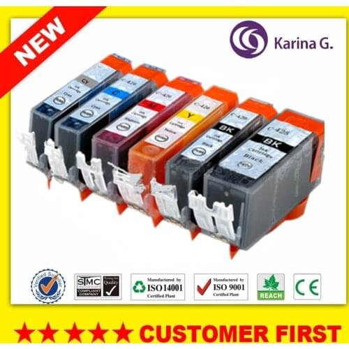 Compatible For Canon PGI425 PGI-425 CLI-426 ink cartridges Suit For Canon PIXMA MG6140 MG6240 MG8140 MG8240 etc