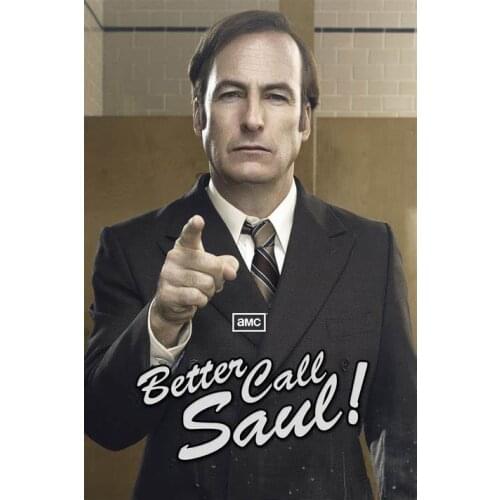 Lot style Choose Better Call Saul Movie Art print Silk poster Home Wall Decor