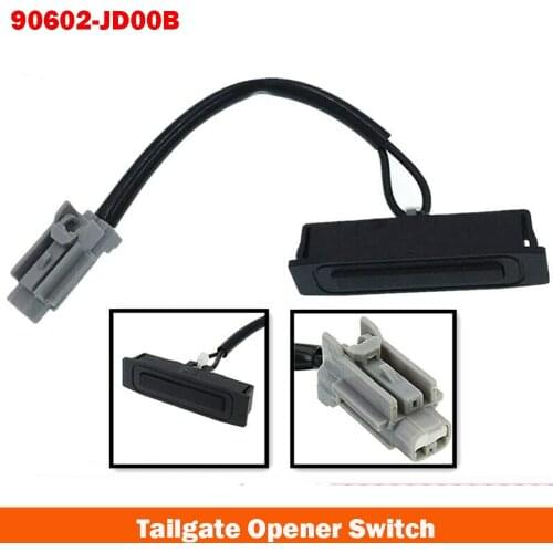 Car Trunk Lid Release Tailgate Opener Switch 90602-JD00B for Nissan Qashqai J10 2006 - 2008 2009 2010 2011 2012 2013 2014