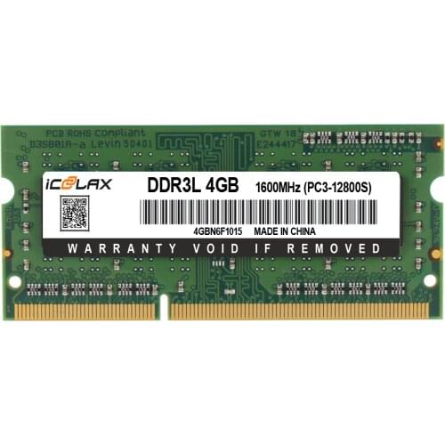 Top Quality Wholesale price for Computer sodimm Memory RAM Module DDR3 4GB 1600mhz laptop