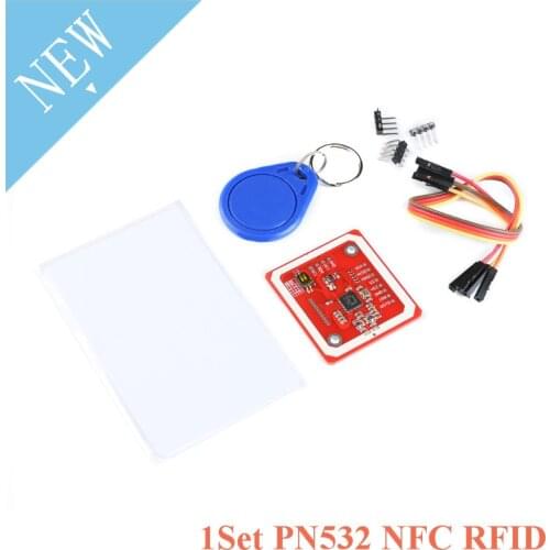1Set PN532 NFC RFID Wireless Module V3 User Kits Reader Writer Mode IC S50 Card PCB Attenna I2C IIC SPI HSU For Arduino