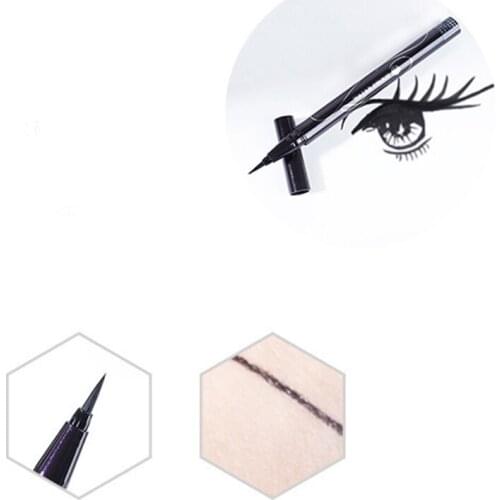 1 Pcs Liquid Eyeliner Ultra Slim 0.1mm Waterproof Smudgeproof Smooth Eyeliner Pen DEC889