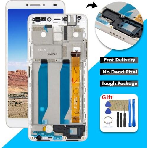 100% Test Glass Sensor For Alcatel 3V OT5099 5099D 5099 LCD Display Digitizer Touch Panel Screen Assembly Free Tools