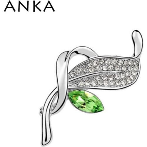 2020 New Arrival Limited Multi Classic Women Zinc Alloy Plant Broche Brooch Free Shipping Brooch Crystal From Austria #92405