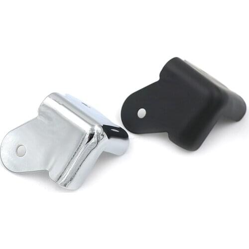 8Pcs/lot Iron Corner Protectors For Speaker Cabinet Guitar Amplifier Part Wood Box Cabinet Decorative Feet Leg Corner Brackets