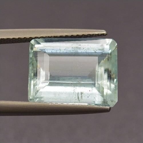 7.37ct Aquamarine Emerald Cut