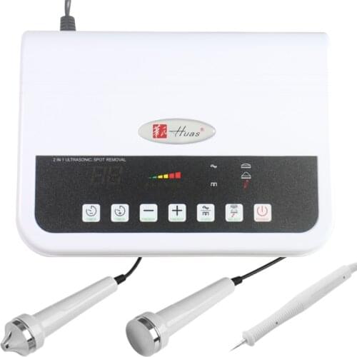 3in1 Face Ultrasonic Beauty Machine Ultrasound Facial Body Massager Detoxification Skin Deep Cleaning Wart Dark Spot Remover