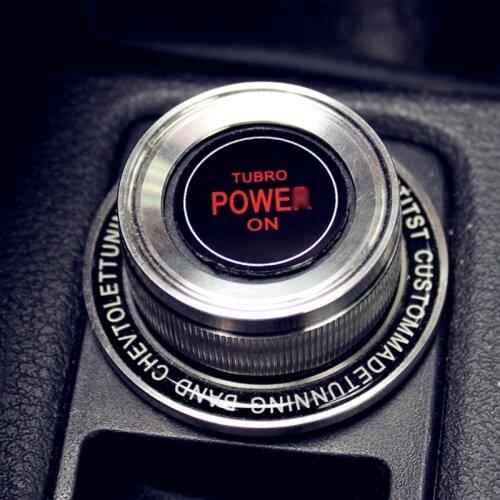 Car Cigarette Lighter Cover for Chevrolet Cruze 2009 - 2015 Stainless Steel Car Cigarette Protection Trim Sticker Accessories