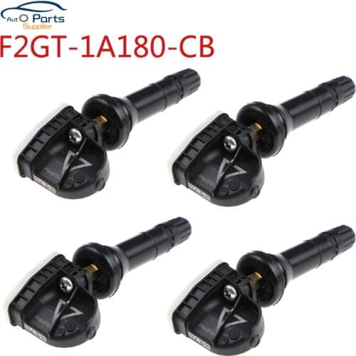 4pcs TPMS Sensor Tire Pressure Monitoring System 433MHZ F2GT-1A180-CB For 2014 -2017 Ford Edge Galaxy