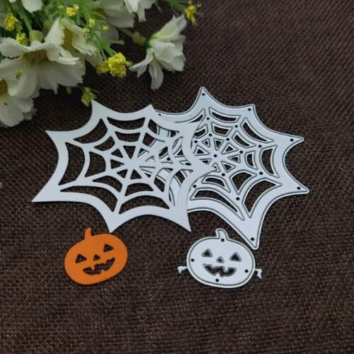 Spider web decoration card Metal Cutting Dies Stencils For DIY Scrapbooking Decorative Embossing Handcraft Die Cutting Template