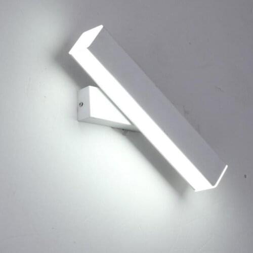 Nordic Rotary Led Wall Lights Modern Hotel Acrylic Stair Bedside reading lamps Lights Living Room Wall Bedside Lights