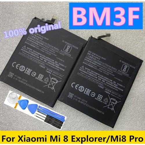Original Replacement 3000mAh BM3F Phone Battery For Xiaomi Mi 8 Explorer / Mi 8 Pro Phone Batteries