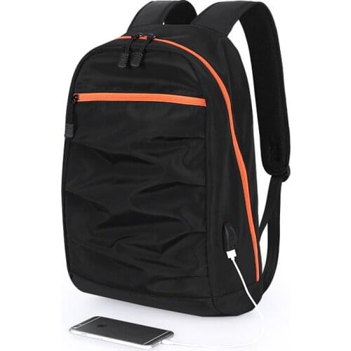 Tagdot Waterproof Man Backpack USB Fashion Leisure Teens Student School Backpack for Laptop 15.6 Inch Travel Korean School Bag