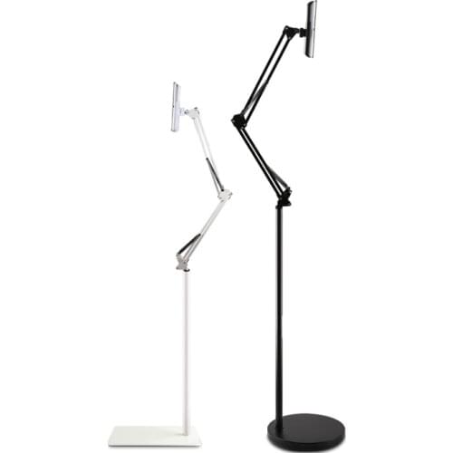 Height Free Combination Foldable Tablet PC Floor Stand 360 Rotation Bed Home Lazy People Holder for iPad Air Mini 3.5-10.6 inch