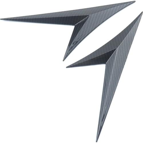 Universal car Side Wing Air Flow Fender Stickers Grill Intake Vent Trim Blade Style for Honda