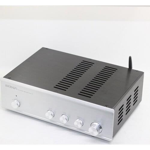 New On Sale 40W*2 HIFI Power Amplifier Bluetooth 5.0 STK4174 Home Audio Speaker Power Amplifier with Tone Knob RCA Terminal