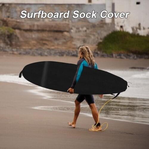Surfboard Sock Cover Waterproof Protective Board Case 3 Sizes Dustproof Skis Stretch Cover Water Sports Surfing Accessories